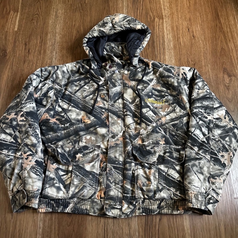 Camo Hooded Field Jacket - Realtree-Inspired Camouflage